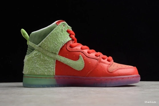 "Strawberry SB Cough" CW7093 600 Nike High Dunk - 0322